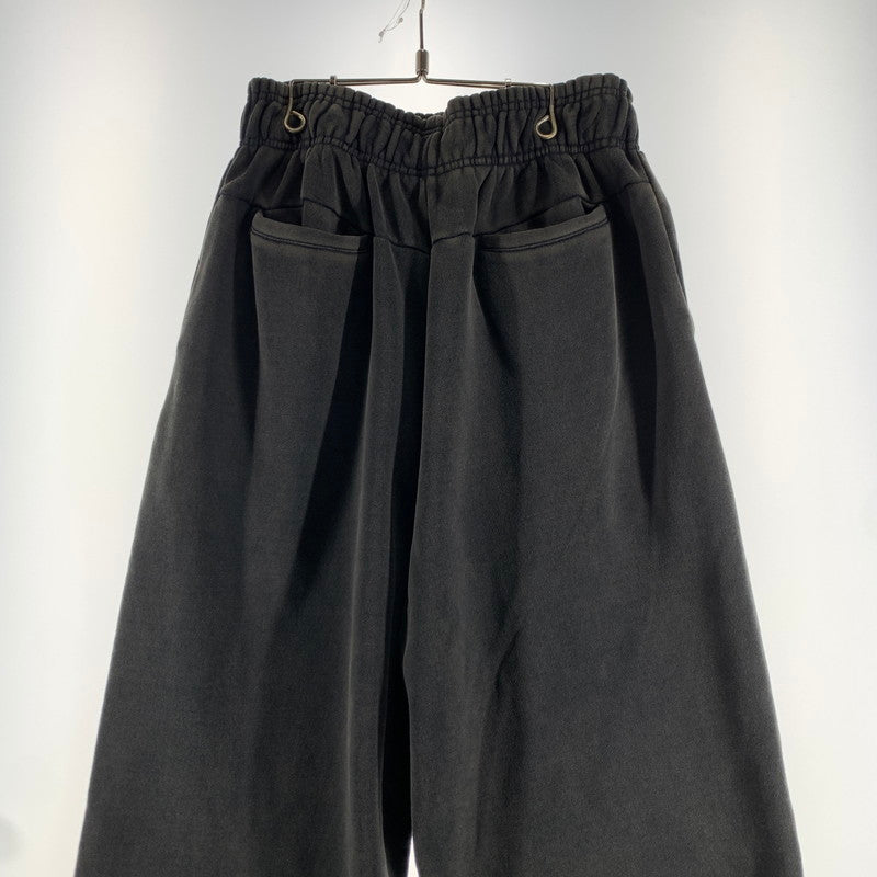 【中古品】【メンズ】 ENTIRE STUDIOS エンタイアスタジオ ES2489 FULL SWEATPANT スウェットパンツ ヴィンテージ加工 151-260730-ny-02-fuzh サイズ：M カラー：ブラック 万代Net店