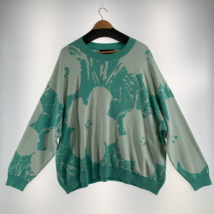 【中古品】【メンズ】 LIBERAL ARTS リベラルアーツ KNIT LIGHT ニット ライト セーター GREEN SIZE:2 142-260719-io-19-fuzh 万代Net店