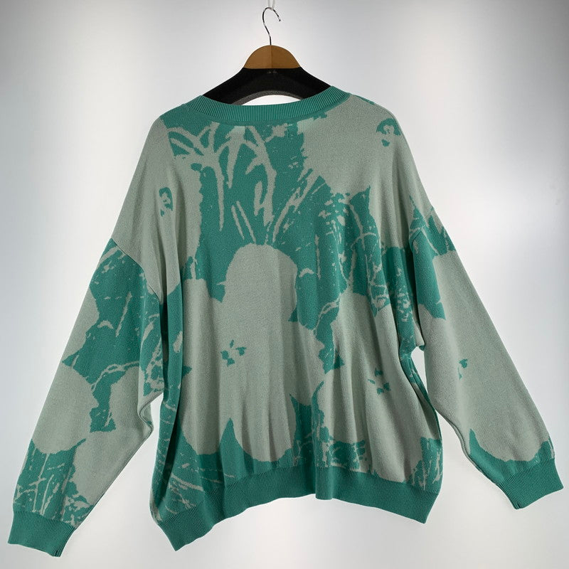 【中古品】【メンズ】 LIBERAL ARTS リベラルアーツ KNIT LIGHT ニット ライト セーター GREEN SIZE:2 142-260719-io-19-fuzh 万代Net店