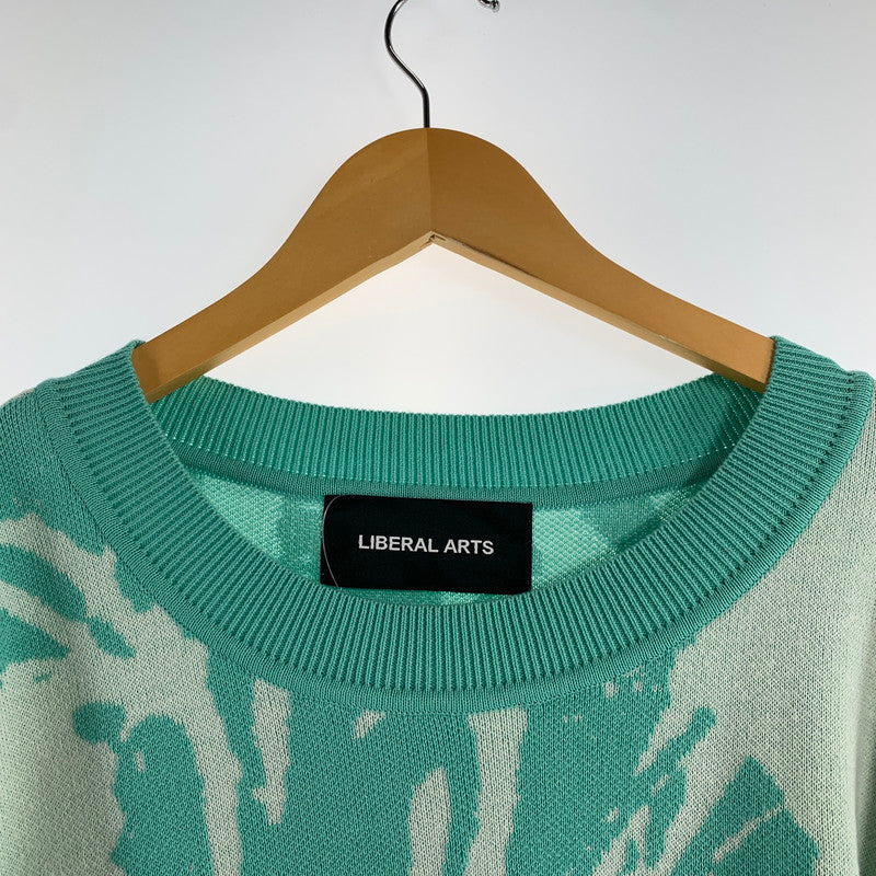 【中古品】【メンズ】 LIBERAL ARTS リベラルアーツ KNIT LIGHT ニット ライト セーター GREEN SIZE:2 142-260719-io-19-fuzh 万代Net店