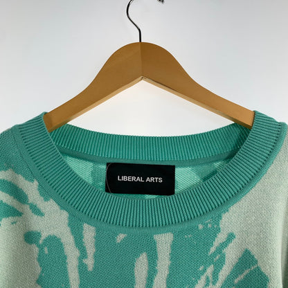 【中古品】【メンズ】 LIBERAL ARTS リベラルアーツ KNIT LIGHT ニット ライト セーター GREEN SIZE:2 142-260719-io-19-fuzh 万代Net店