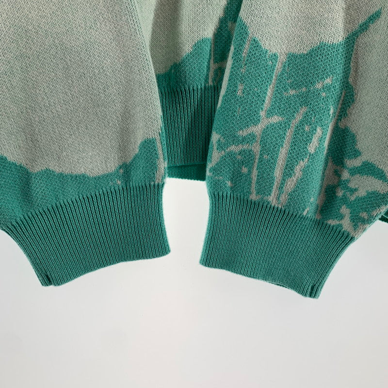 【中古品】【メンズ】 LIBERAL ARTS リベラルアーツ KNIT LIGHT ニット ライト セーター GREEN SIZE:2 142-260719-io-19-fuzh 万代Net店