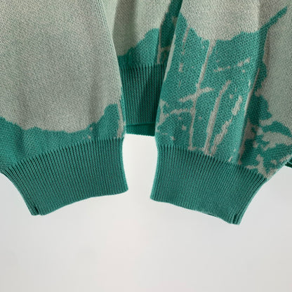 【中古品】【メンズ】 LIBERAL ARTS リベラルアーツ KNIT LIGHT ニット ライト セーター GREEN SIZE:2 142-260719-io-19-fuzh 万代Net店