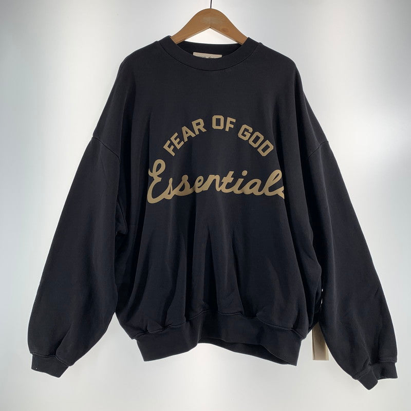 【中古品】【メンズ】 FOG ESSENTIALS エフオージーエッセンシャルズ 90S FITRAINING LOGO CREW NECK クルーネック スウェット BLACK SIZE:L タグ付 142-260719-io-25-fuzh 万代Net店