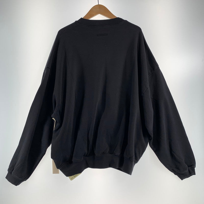 【中古品】【メンズ】 FOG ESSENTIALS エフオージーエッセンシャルズ 90S FITRAINING LOGO CREW NECK クルーネック スウェット BLACK SIZE:L タグ付 142-260719-io-25-fuzh 万代Net店