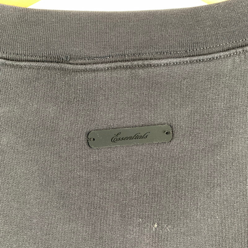 【中古品】【メンズ】 FOG ESSENTIALS エフオージーエッセンシャルズ 90S FITRAINING LOGO CREW NECK クルーネック スウェット BLACK SIZE:L タグ付 142-260719-io-25-fuzh 万代Net店
