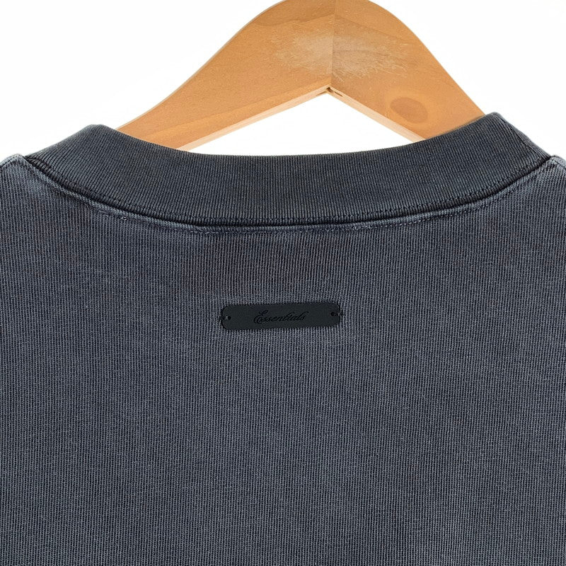 【中古品】【メンズ】 FOG ESSENTIALS エフオージーエッセンシャルズ 90S FITRAINING LOGO SS TEE ロゴ Tシャツ CHARCOAL SIZE:XS タグ付 ※日焼け有 142-260719-io-23-fuzh 万代Net店