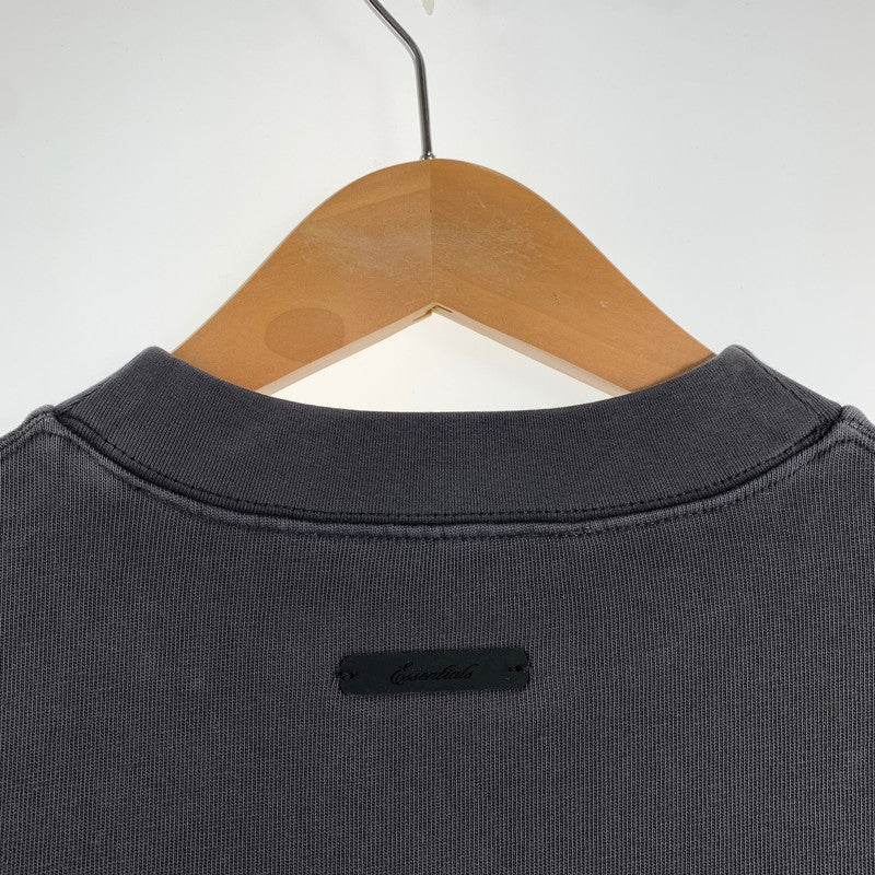 【中古品】【メンズ】 FOG ESSENTIALS エフオージーエッセンシャルズ CAMPUS 90S SS TEE Tシャツ CHARCOAL SIZE:S 142-260719-io-24-fuzh 万代Net店