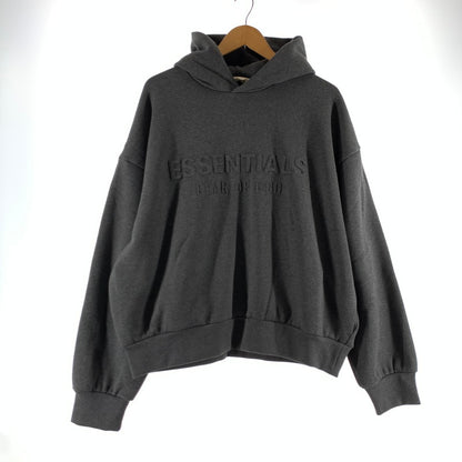 【中古品】【メンズ】 FOG ESSENTIALS エフオージーエッセンシャルズ EMBOSS CLASSIC HOODIE CHARCOAL SIZE:L 142-260722-ky-22-fuzh 万代Net店