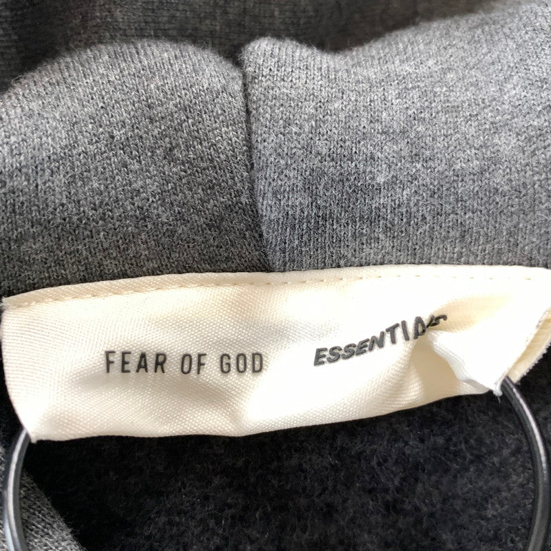 【中古品】【メンズ】 FOG ESSENTIALS エフオージーエッセンシャルズ EMBOSS CLASSIC HOODIE CHARCOAL SIZE:L 142-260722-ky-22-fuzh 万代Net店