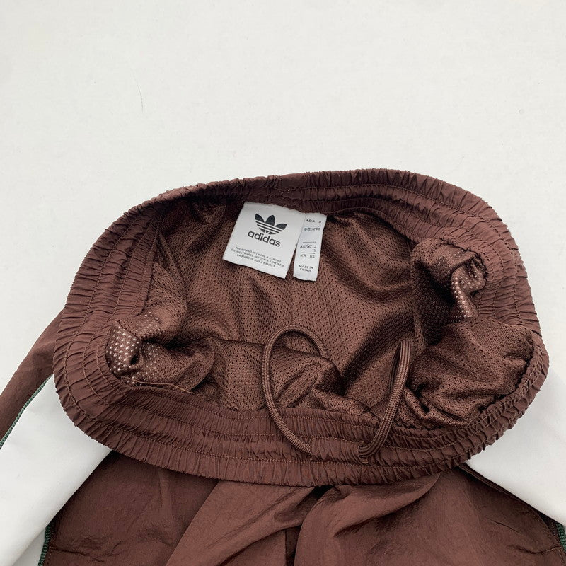 【中古品】【メンズ】 ADIDAS アディダス NYLON PANTS ナイロン パンツ ボトムス 古着 159-260729-mh-15-fuzh サイズ：S カラー：ブラウン 万代Net店