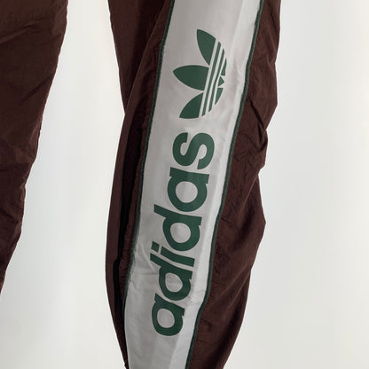 【中古品】【メンズ】 ADIDAS アディダス NYLON PANTS ナイロン パンツ ボトムス 古着 159-260729-mh-15-fuzh サイズ：S カラー：ブラウン 万代Net店