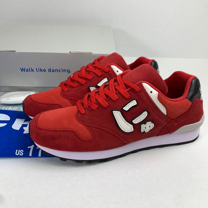 【中古美品】【メンズ】 SANGACIO サンガッチョ NYU'S スニーカー RED SIZE:29.0cm シューレース.箱付属 スニーカー 靴 162-260712-ky-05-fuzh 万代Net店