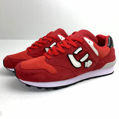【中古美品】【メンズ】 SANGACIO サンガッチョ NYU'S スニーカー RED SIZE:29.0cm シューレース.箱付属 スニーカー 靴 162-260712-ky-05-fuzh 万代Net店