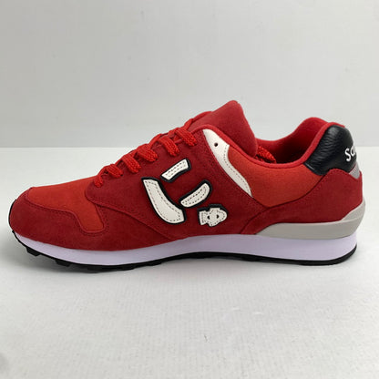 【中古美品】【メンズ】 SANGACIO サンガッチョ NYU'S スニーカー RED SIZE:29.0cm シューレース.箱付属 スニーカー 靴 162-260712-ky-05-fuzh 万代Net店