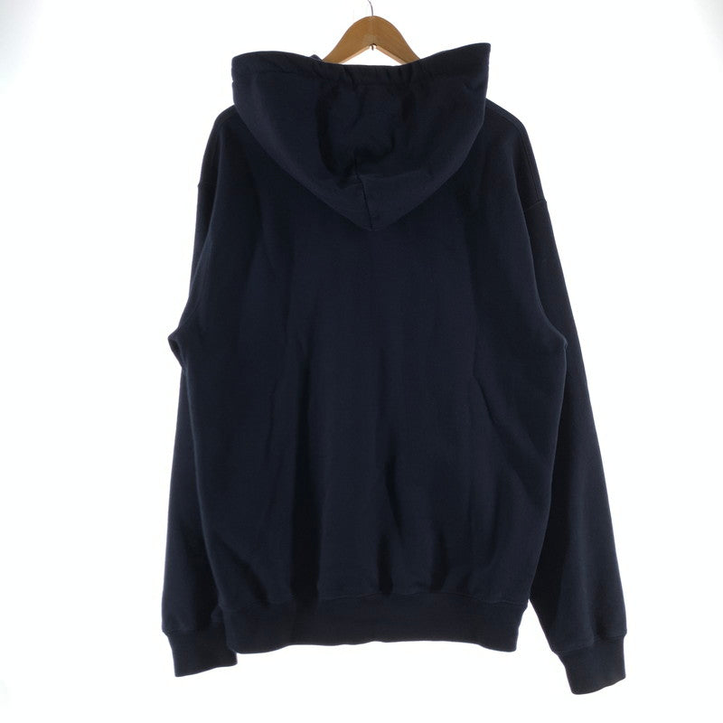 【中古品】【メンズ】 GUCCI グッチ 788771XJGQK エンブロイダリープルオーバーパーカー カラーNAVY SIZE:L 141-260722-ky-26-fuzh 万代Net店