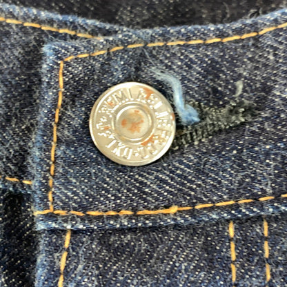 【中古品】【メンズ】 REMI RELIEF レミ レリーフ デニムパンツ カラーインディゴ SIZE:XL パッチ(RRV) 151-260722-ky-05-fuzh 万代Net店