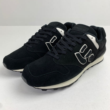 【中古美品】【メンズ】 SANGACIO サンガッチョ NYU'S スニーカー BLACK SIZE:29.0cm 箱付属 スニーカー 靴 162-260712-ky-06-fuzh 万代Net店