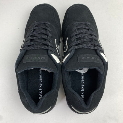 【中古美品】【メンズ】 SANGACIO サンガッチョ NYU'S スニーカー BLACK SIZE:29.0cm 箱付属 スニーカー 靴 162-260712-ky-06-fuzh 万代Net店