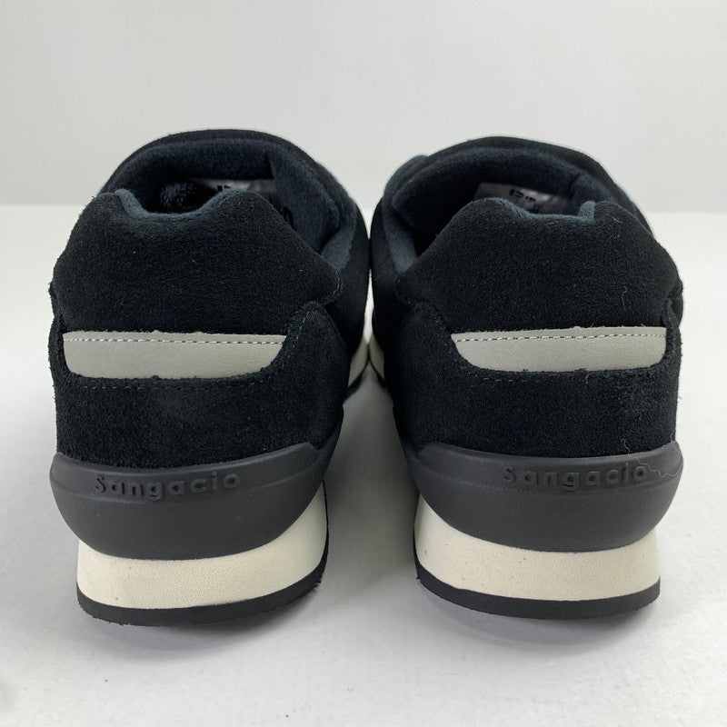 【中古美品】【メンズ】 SANGACIO サンガッチョ NYU'S スニーカー BLACK SIZE:29.0cm 箱付属 スニーカー 靴 162-260712-ky-06-fuzh 万代Net店