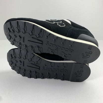 【中古美品】【メンズ】 SANGACIO サンガッチョ NYU'S スニーカー BLACK SIZE:29.0cm 箱付属 スニーカー 靴 162-260712-ky-06-fuzh 万代Net店