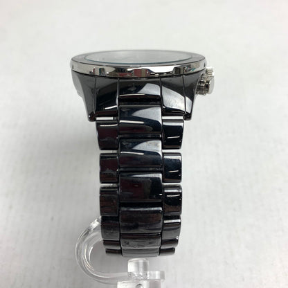 【中古品】【メンズ】 EMPORIO ARMANI エンポリオ アルマーニ AR-1421 クォーツ時計 カラーBLACK コマ、ケース付属 時計 197-260714-ky-19-fuzh 万代Net店
