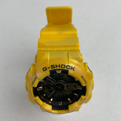 【中古品】【メンズ】 G-SHOCK ジーショック GA-110CM カラーYELLOW.カモフラ 時計 196-260714-ky-14-fuzh 万代Net店