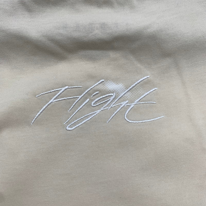 【中古品】【メンズ】 NIKEナイキ DM1437-133 AIR JORDAN CASUAL PRINTING ROUND NECK PULLOVER SS エアージョーダン Tシャツ WHITE.BEIGE SIZE:2XL タグ付 ※首元のヨレあり 148-260815-io-10-fuzh カラー：ホワイト/ベージュ 万代Net店