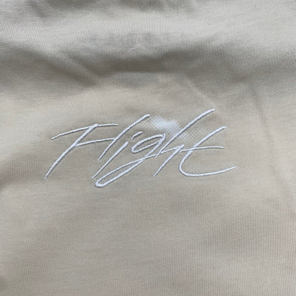 【中古品】【メンズ】 NIKEナイキ DM1437-133 AIR JORDAN CASUAL PRINTING ROUND NECK PULLOVER SS エアージョーダン Tシャツ WHITE.BEIGE SIZE:2XL タグ付 ※首元のヨレあり 148-260815-io-10-fuzh カラー：ホワイト/ベージュ 万代Net店