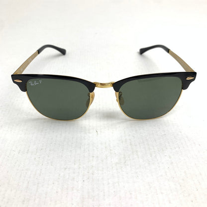 【中古品】【メンズ】 RAY-BAN レイバン RB3716 CLUBMASTER METAL BLACK ケース付属 サングラス 203-260714-ky-15-fuzh 万代Net店
