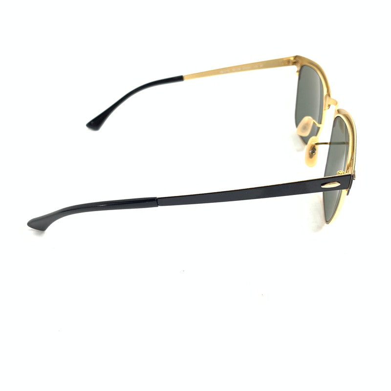 【中古品】【メンズ】 RAY-BAN レイバン RB3716 CLUBMASTER METAL BLACK ケース付属 サングラス 203-260714-ky-15-fuzh 万代Net店