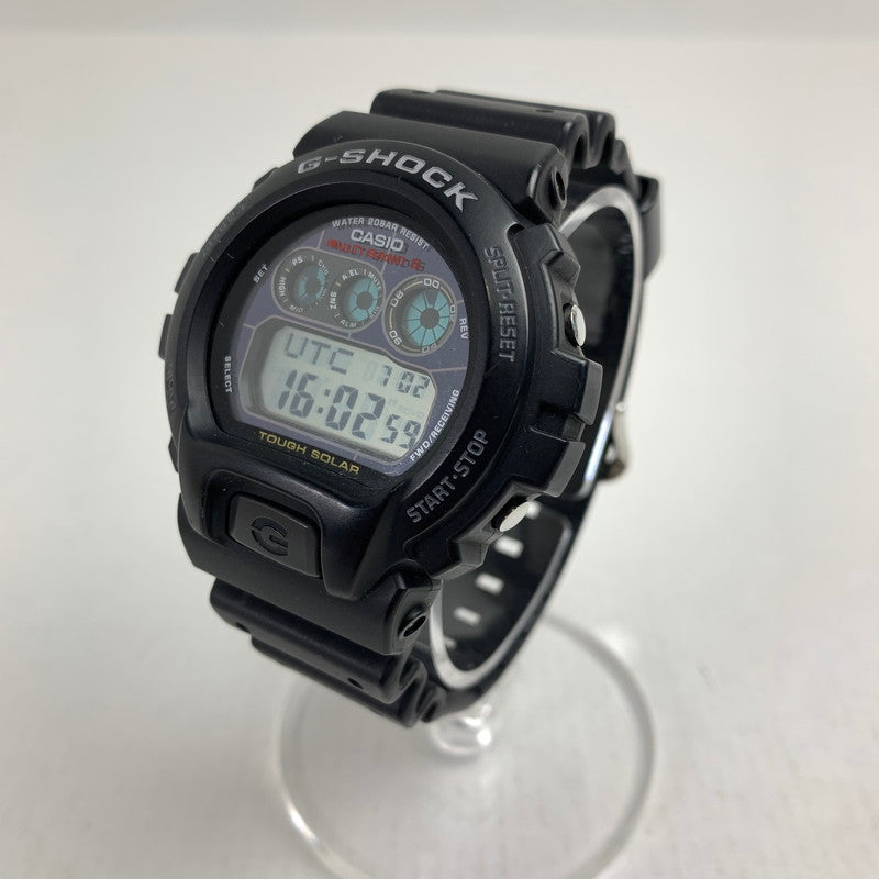 【中古品】【メンズ】 G-SHOCK ジーショック GW-6900-1JF ソーラー電波時計 BLACK 時計 196-260714-ky-12-fuzh 万代Net店