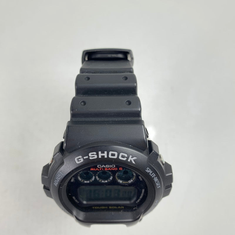【中古品】【メンズ】 G-SHOCK ジーショック GW-6900-1JF ソーラー電波時計 BLACK 時計 196-260714-ky-12-fuzh 万代Net店