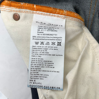 【中古品】【メンズ】 NUDIE JEANS ヌーディージーンズ DENIM PANTS デニムパンツ 152-260730-ny-08-fuzh サイズ：W32 カラー：インディゴ 万代Net店