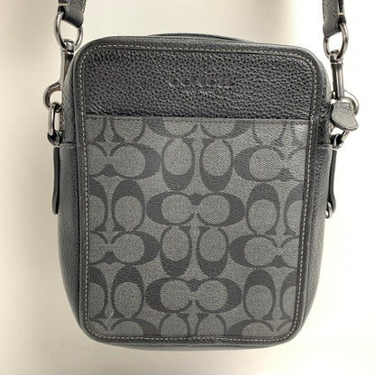 【中古品】【メンズ】 COACH コーチ CC009 サリバンクロスボディシグネチャーキャンバス カラー BLACK カバン 180-260714-ky-06-fuzh 万代Net店