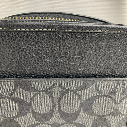 【中古品】【メンズ】 COACH コーチ CC009 サリバンクロスボディシグネチャーキャンバス カラー BLACK カバン 180-260714-ky-06-fuzh 万代Net店