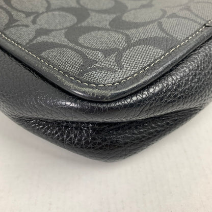 【中古品】【メンズ】 COACH コーチ CC009 サリバンクロスボディシグネチャーキャンバス カラー BLACK カバン 180-260714-ky-06-fuzh 万代Net店