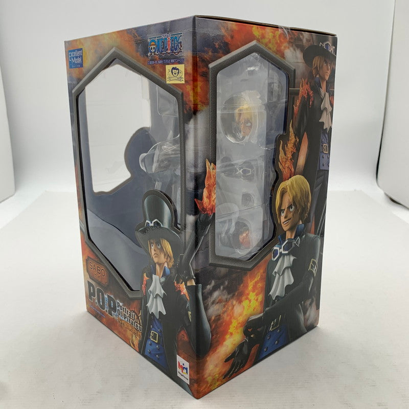 【中古美品】 未開封 P.O.P Sailing Again サボ フィギュア ワンピース 047-260909-io-30-fuzh 万代Net店