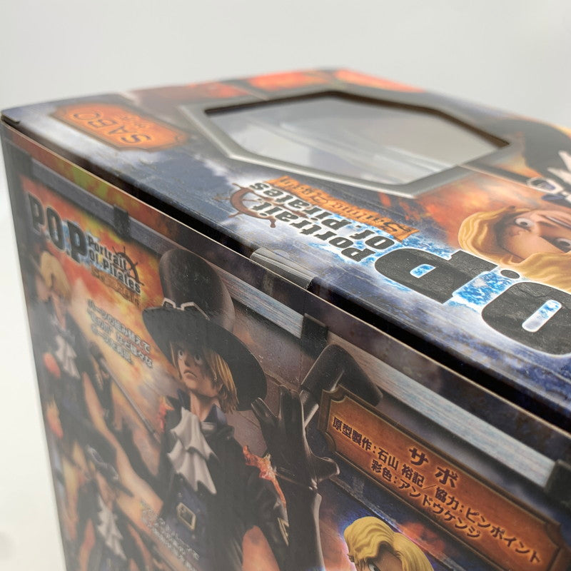 【中古美品】 未開封 P.O.P Sailing Again サボ フィギュア ワンピース 047-260909-io-30-fuzh 万代Net店