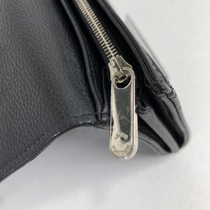 【中古品】【レディース】 LOUIS VUITTON ルイヴィトン M60143 マヒナ ポルトフォイユ イリス 長財布 財布 BLACK ※イニシャル有.本体のみ 179-260717-io-16-fuzh 万代Net店