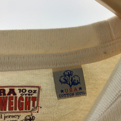 【中古品】【メンズ】 GO SLOW CARAVAN ゴースローキャラバン 長袖Tシャツ クリーム 熊あんこ SIZE:05 144-260715-ky-14-fuzh 万代Net店