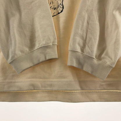 【中古品】【メンズ】 GO SLOW CARAVAN ゴースローキャラバン 長袖Tシャツ クリーム 熊あんこ SIZE:05 144-260715-ky-14-fuzh 万代Net店