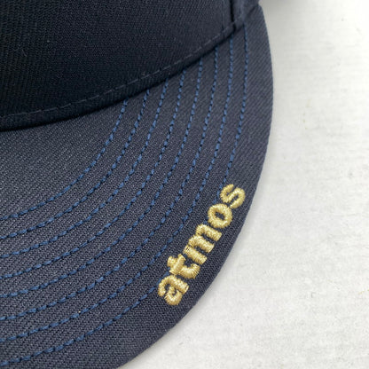 【中古品】【メンズ】 NEWERA×ATMOS ニューエラ アトモス 59FIFTY WBC J LOGO SIDE FLAG NAVY SIZE:61.5㎝ 2026 限定 タグ付 帽子 キャップ 185-260811-io-50-fuzh サイズ：61.5 カラー：ネイビー 万代Net店