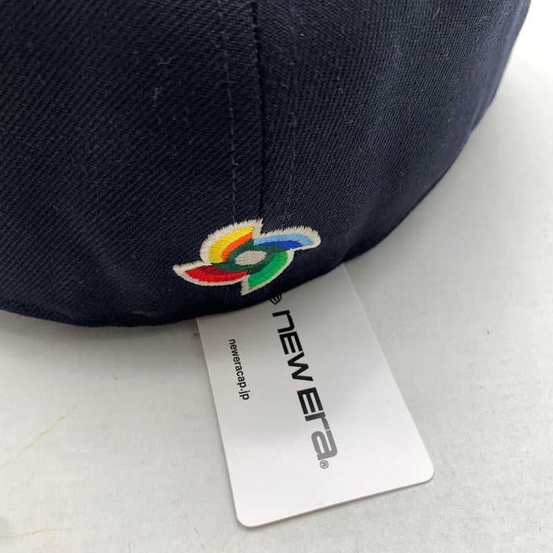 【中古品】【メンズ】 NEWERA×ATMOS ニューエラ アトモス 59FIFTY WBC J LOGO SIDE FLAG NAVY SIZE:61.5㎝ 2026 限定 タグ付 帽子 キャップ 185-260811-io-50-fuzh サイズ：61.5 カラー：ネイビー 万代Net店