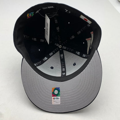 【中古品】【メンズ】 NEWERA×ATMOS ニューエラ アトモス 59FIFTY WBC J LOGO SIDE FLAG NAVY SIZE:61.5㎝ 2026 限定 タグ付 帽子 キャップ 185-260811-io-50-fuzh サイズ：61.5 カラー：ネイビー 万代Net店