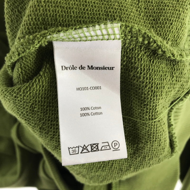 【中古品】【メンズ】 DROLE DE MONSIEUR ドロール・ド・ムッシュ PULLOVER PARKER プルオーバーパーカー カラーモスグリーン SIZE:M 147-260916-ky-10-fuzh 万代Net店
