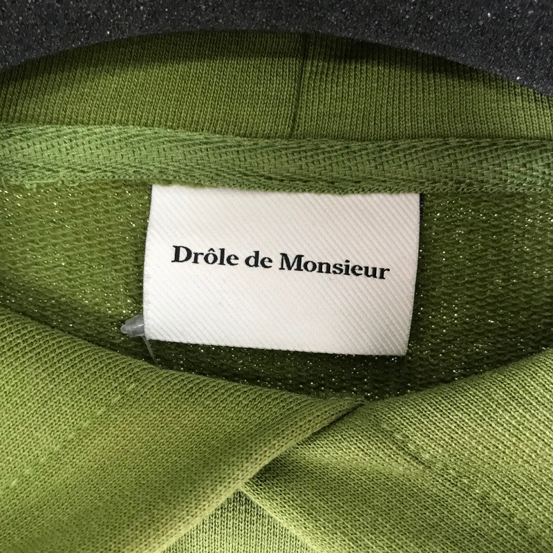 【中古品】【メンズ】 DROLE DE MONSIEUR ドロール・ド・ムッシュ PULLOVER PARKER プルオーバーパーカー カラーモスグリーン SIZE:M 147-260916-ky-10-fuzh 万代Net店