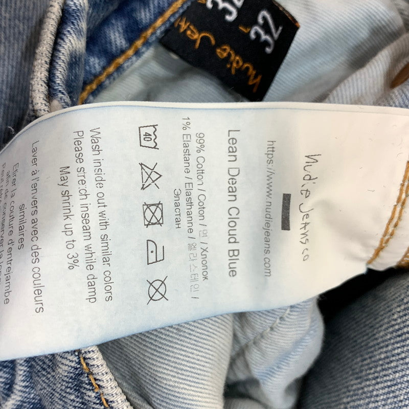 【中古品】【メンズ】 NUDIE JEANS ヌーディージーンズ デニム 141-260928-ny-10-fuzh サイズ：32×32 カラー：ブルー 万代Net店