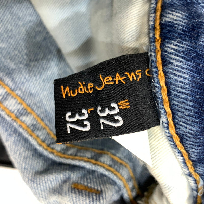 【中古品】【メンズ】 NUDIE JEANS ヌーディージーンズ デニム 141-260928-ny-10-fuzh サイズ：32×32 カラー：ブルー 万代Net店