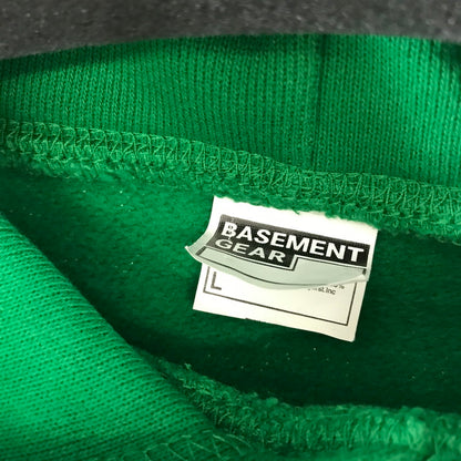 【中古品】【メンズ】 BASEMENT GEAR ベースメントギア PULLOVER PARKA プルオーバー パーカー カラーGREEN SIZE:L 147-260916-ky-08-fuzh 万代Net店